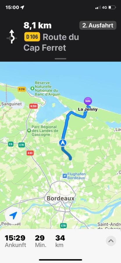 Chalet Du Bonheur - La Jenny Naturist Area Le Porge Zewnętrze zdjęcie